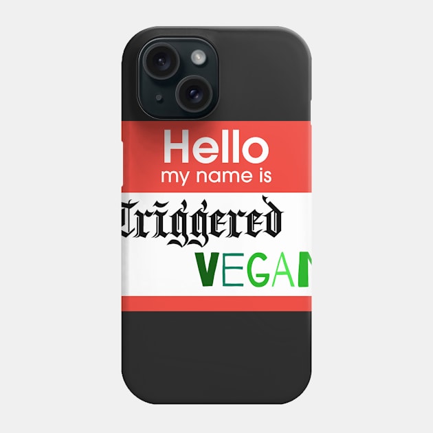 Triggered Vegan Phone Case by Sitdown