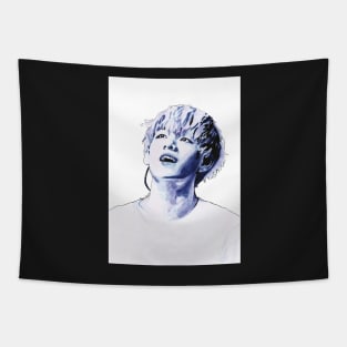 BTS V Watercolour Design by NiamhYoungArt Tapestry