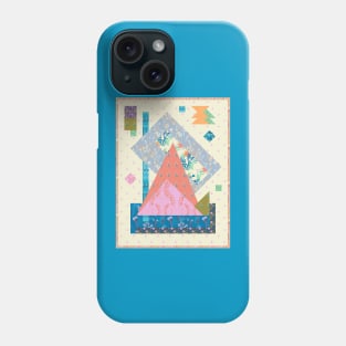 Modern Geometric Quilt Design Phone Case