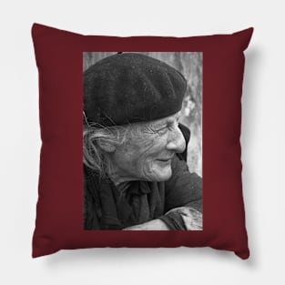 Portrait  de Marie 01  (c)(t) by Olao-Olavia / Okaio Créations 1977i Pillow