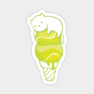 Ice cream Cat Magnet