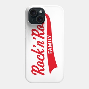 Rock 'n' Roll Family (Rock And Roll Family / Red) Phone Case