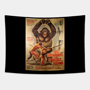 Lucha Poster Tapestry