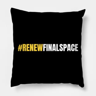 Renew Final space design Pillow