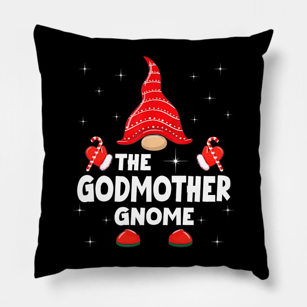 The Godmother Gnome Matching Family Christmas Pajama Pillow by Foatui