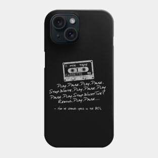 80's Way of Lyric Learning Cassette Tape Phone Case