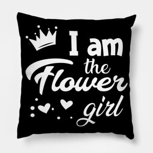 Flower Girl - I'm the flower girl Pillow