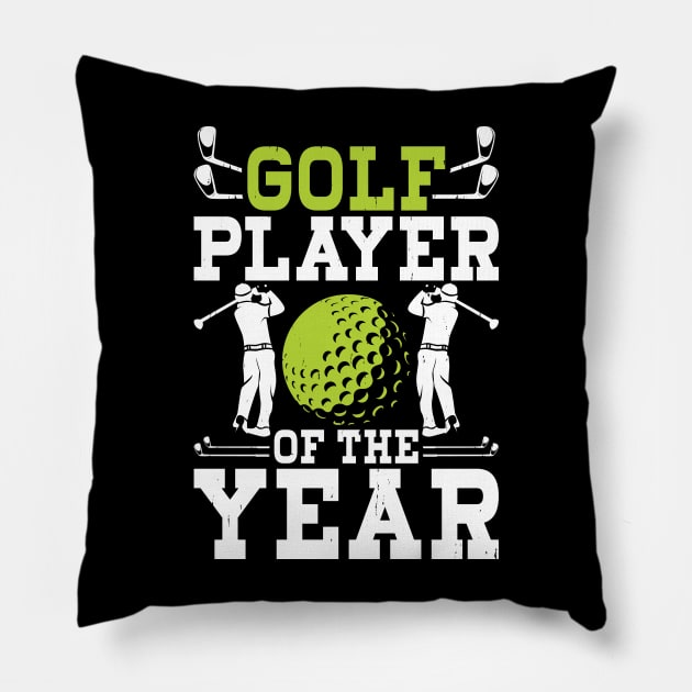 Golf Player Of the Year T Shirt For Women Men T-Shirt Pillow by Pretr=ty