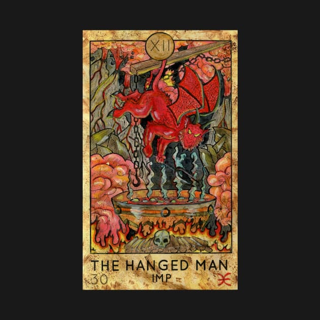 The Hanged Man. Major Arcana Tarot Card. by Mystic Arts