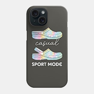 Tie Dye Crocs Casual Sport Mode Funny Phone Case