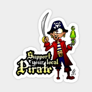 Support your local Pirate Magnet