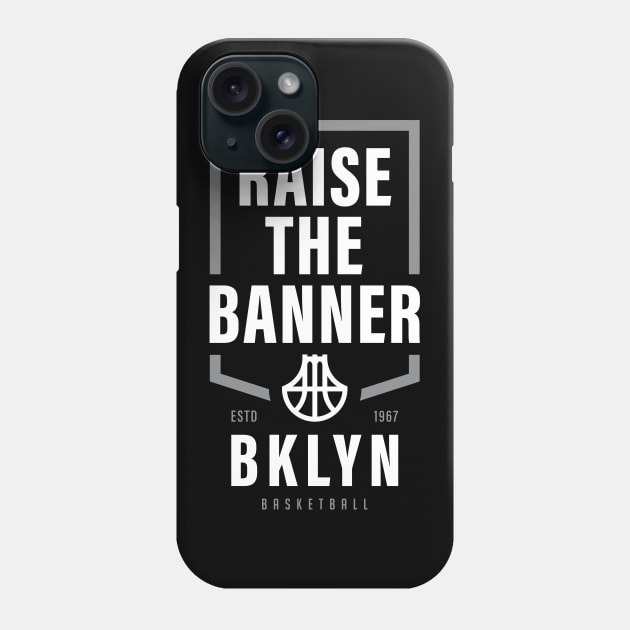 Brooklyn Nets Fan Championship Banner NBA Playoffs Gift Phone Case by BooTeeQue