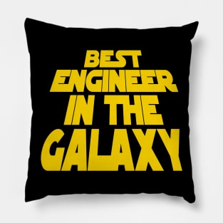 Best Engineer in the Galaxy Pillow