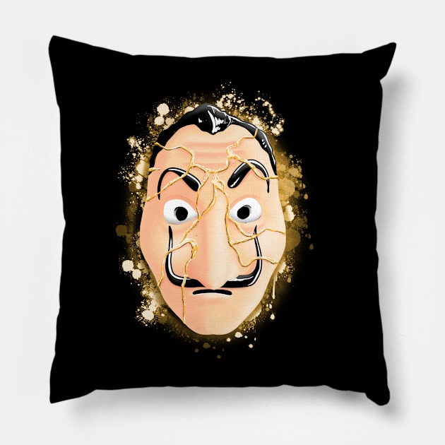 Gold Pillow by Cromanart