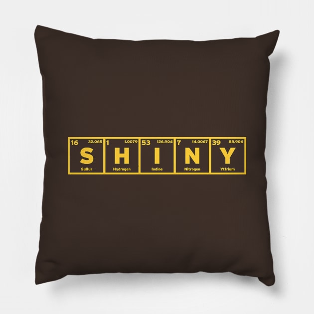 Shiny Symbols Pillow by bigdamnbrowncoats