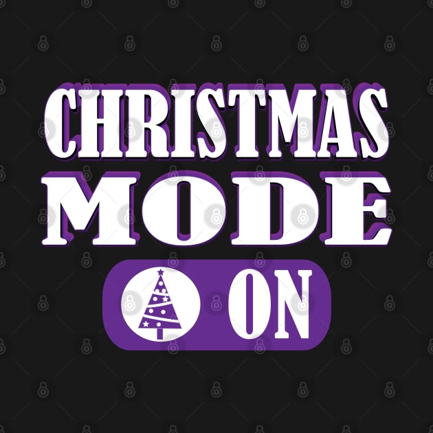 Christmas Mood Mode On 2, Violet by K0tK0tu