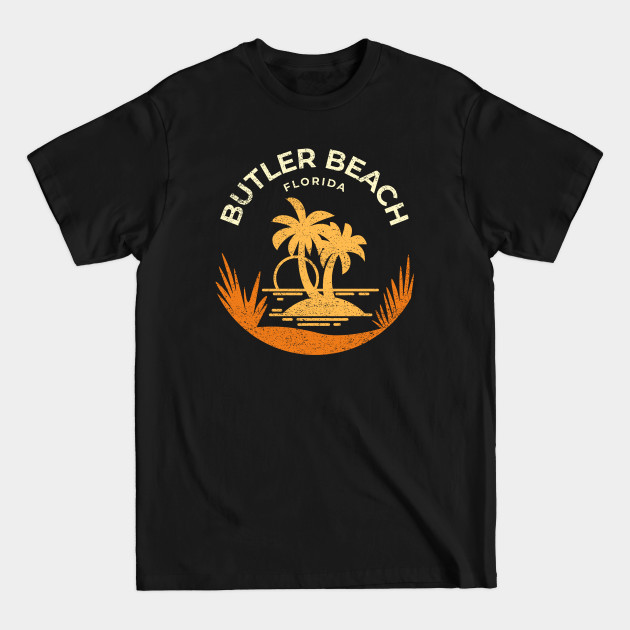 Discover Butler Beach Florida Vacation Resort Vintage - Butler Beach - T-Shirt