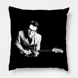 Iconic Elvis Costello Pillow