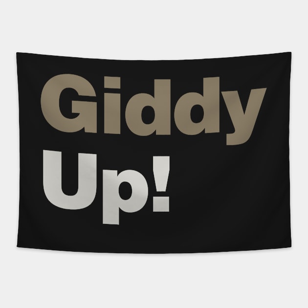 Giddy Up! Tapestry by lobstershorts