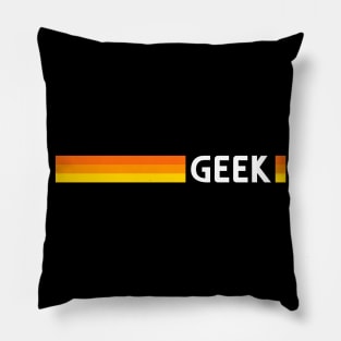 GEEK gaming mashup design Pillow