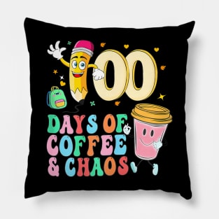 100 Days 100Th Day School Teacher Pillow