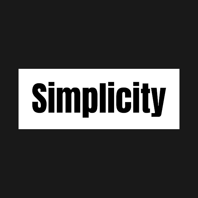 Simplicity by The Rule