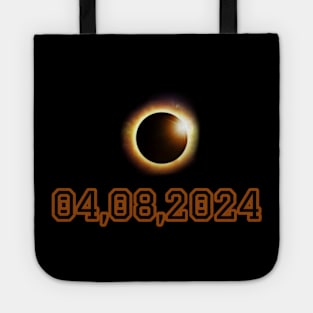 Pennsylvania State Erie PA USA Totality April 8, 2024 Total Solar Eclipse Tote