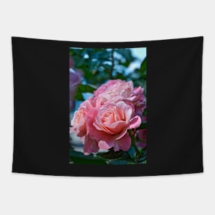 Pink Flowers Tapestry