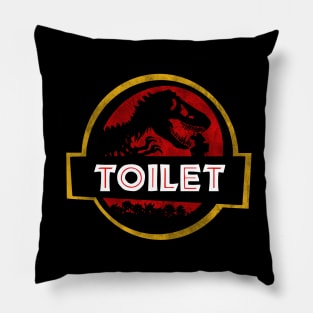 Jurassic toilet Pillow