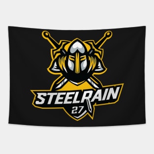 SteelRain27 Logo Full Tapestry