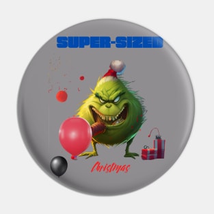 Super-Sized Christmas Grinch Pin