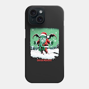 Santa Cthulhu - Necro Merch Phone Case