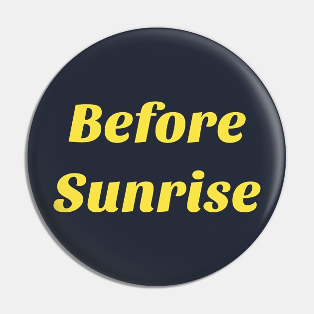 Before Sunrise Shirt Pin by KURA SHOP