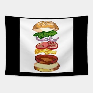 That Daily Hamburger Tapestry