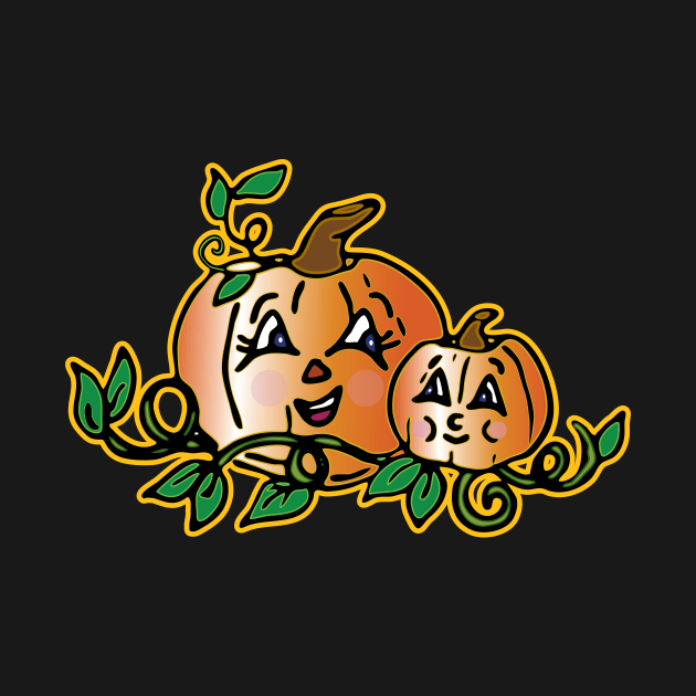 Pumpkin Patch by BeebusMarble