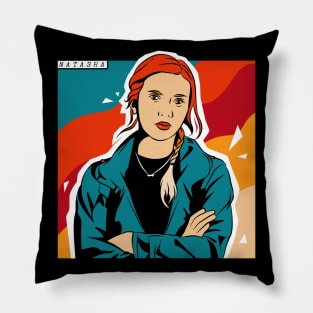 natasha - Favorite female superhero Pillow