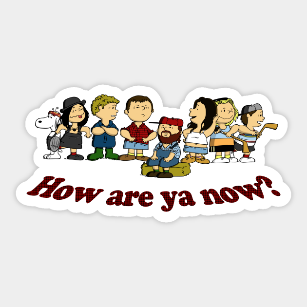 Letterkenny Peanuts Letterkenny Sticker Teepublic