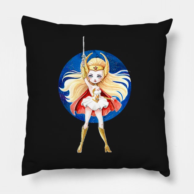 Shera Pillow by mapetitepoupee