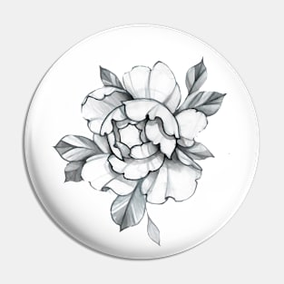 Peonies Pin