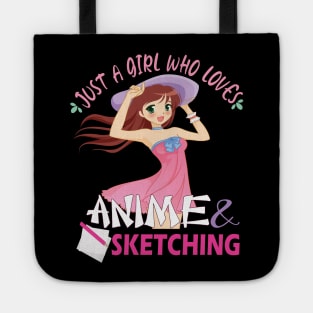 Just a girl who loves anime and sketching Tote