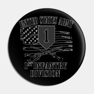 1st Infantry Division Pin