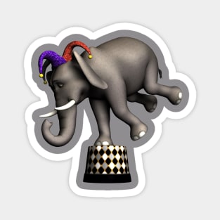 Circus Elephant Magnet