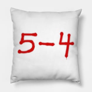 5-4 simple logo Pillow