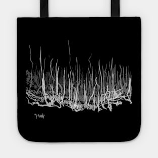 Black and white reflections Tote