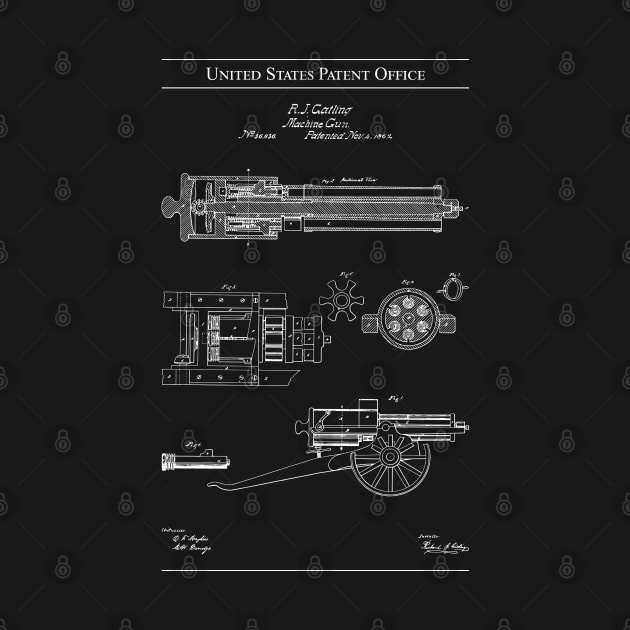 US Patent - Gatling Gun by Taylor'd Designs