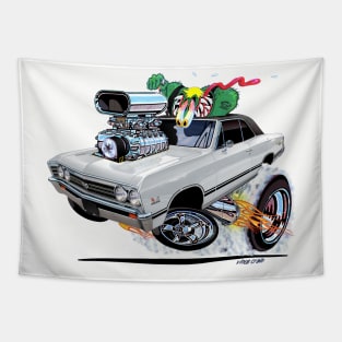 Vince Crains 1967 Chevelle Super Sport White Tapestry