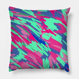 Waiting for Spring: Abstract Art Pillow