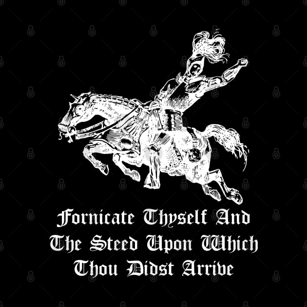 Fornicate thyself by TeeGuarantee