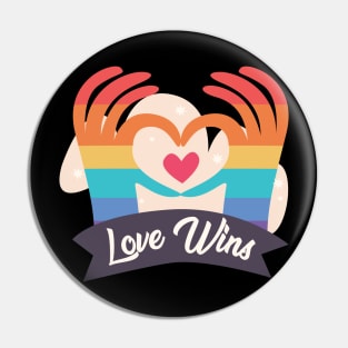 Love Wins - Pride Love Pin