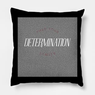 PUSH YOUR LIMITS DETERMINATION Pillow